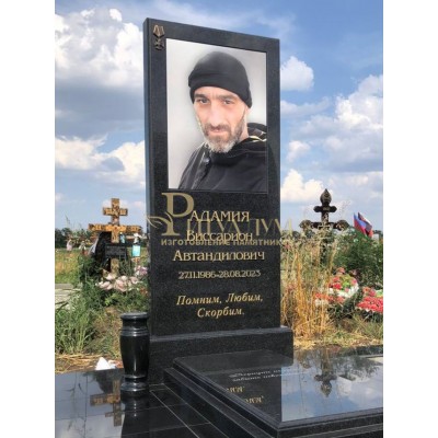 Памятник военному "Классика в фотокерамикой" — ritualum.ru